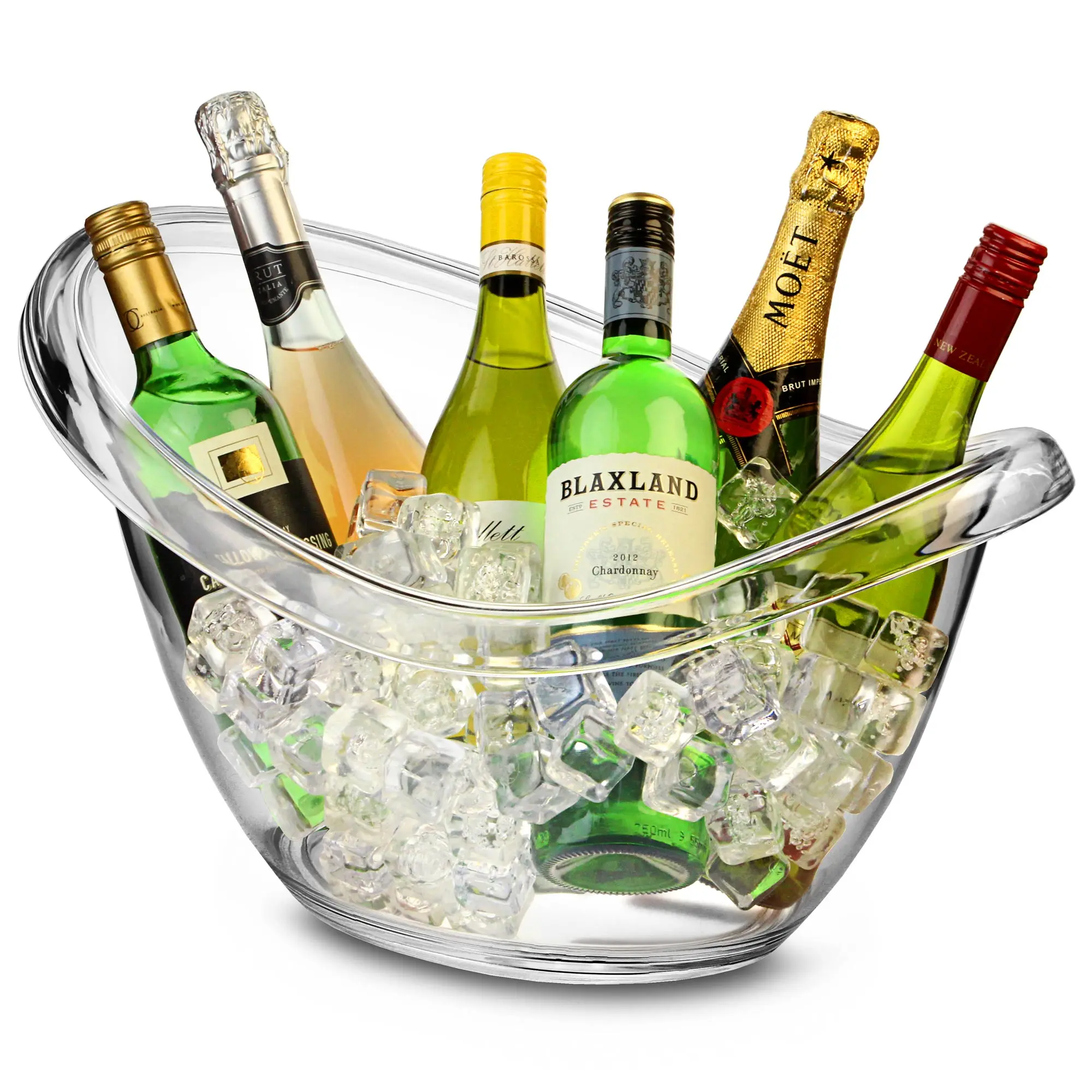 Big Durable Acrylic Bottle And Can Beverage Party Tub 13l Buy Plastic