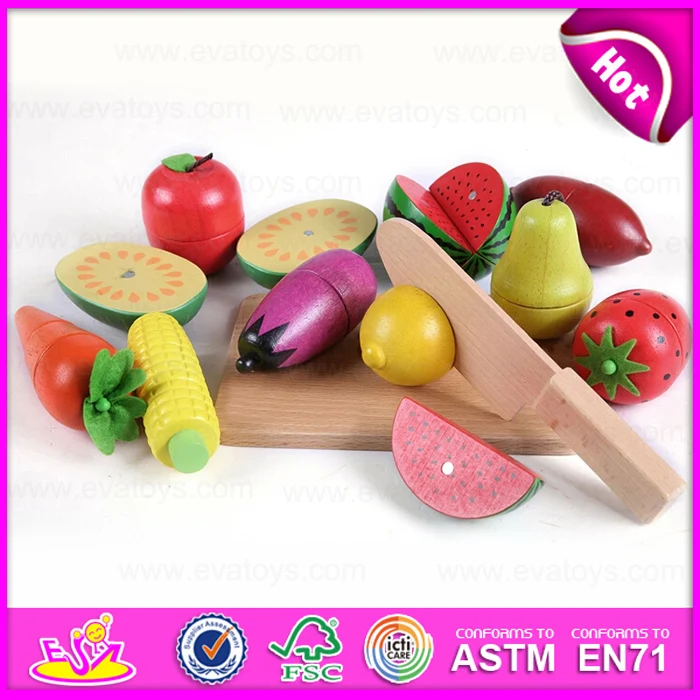 wooden vegetable cutting set