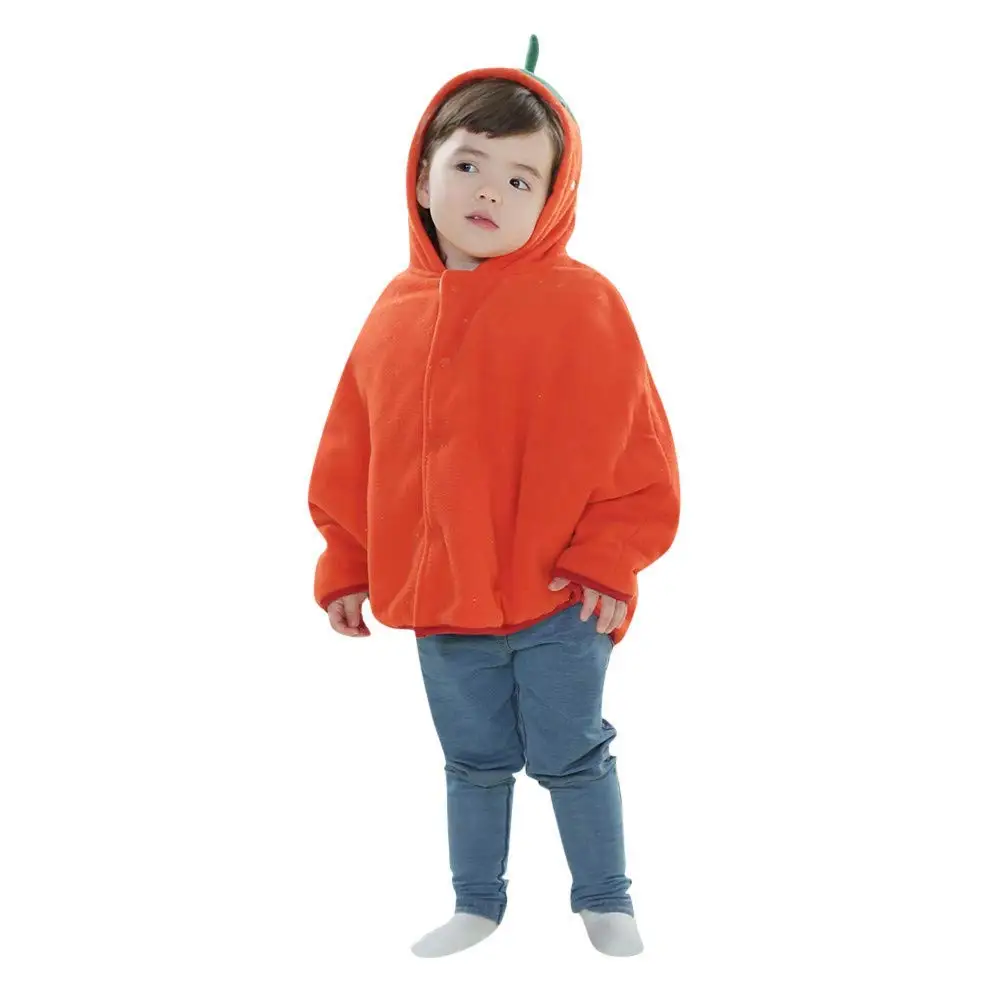 Franterd Little Boys Girls Animals Little Yellow Duck Frog Hooded Cloak Kids Winter Warm Jaket Coat Clothing