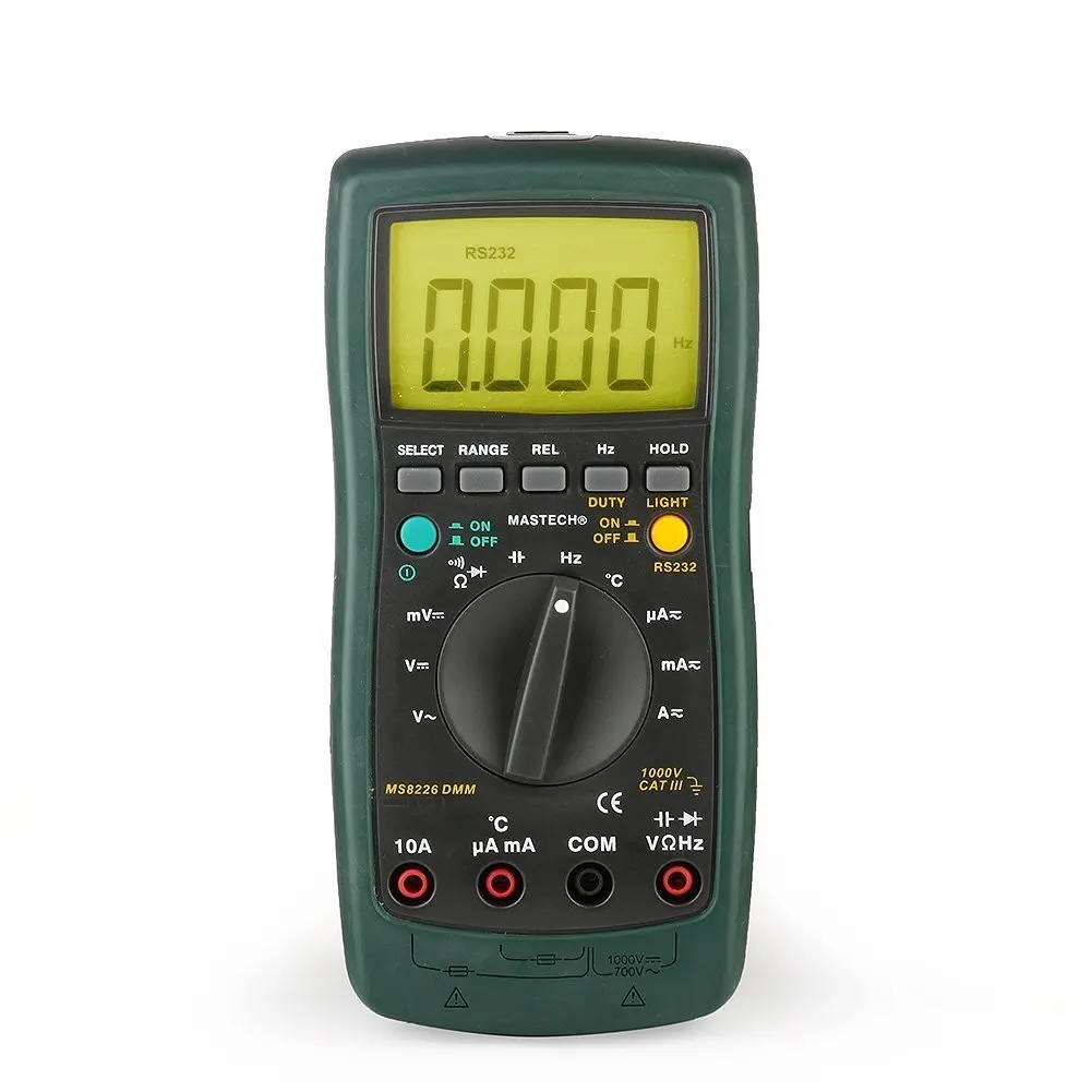 Buy MS8226 Data hold RS232C DMM Digital Multimeter MASTECH DIGITAL