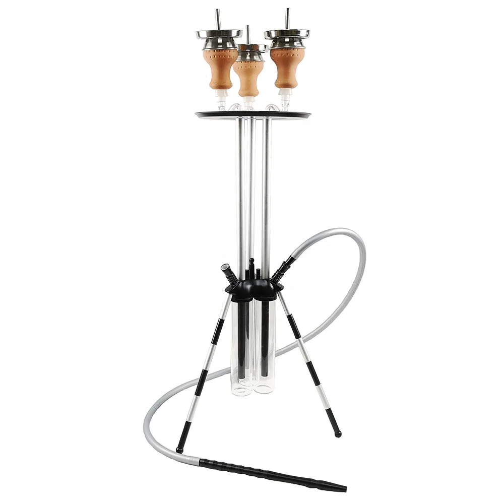 Wholesale Special Shisha All In One 3 Head Triangle Hookah Buy 3 Head Hookah,3 Head Shisha