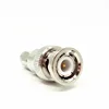 Nickel Plated BNC Male to SMA Male Straight RF Adapter Connector