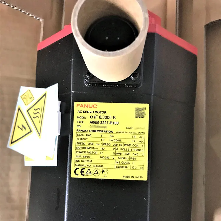 A06B-2227-B100 Fanuc Động Cơ Servo Mới Gốc Fanuc Ac Động Cơ Servo