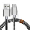 Latest 2.4A metal spring usb cable, type-c cable