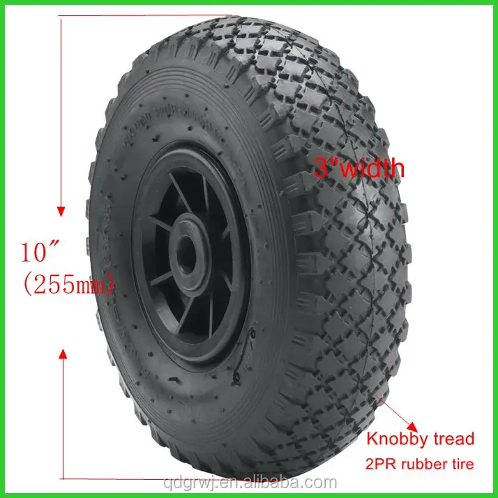 Garden Cart Replacement Wheels 260x85 3.004 Penumatic Wheel For Sack