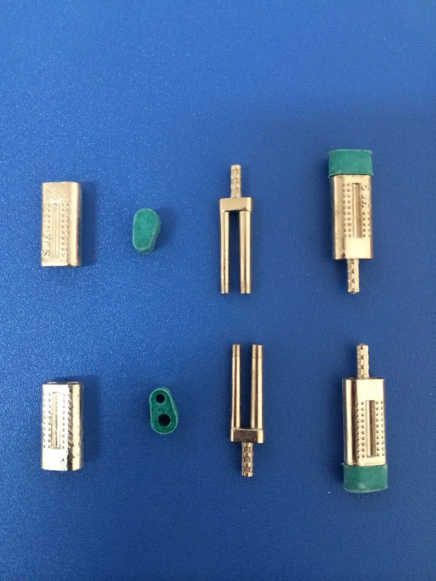 Dental Disposable High Precision Alloy Dowel Pin For Dental Lab Use/single,Draw,Dual Style