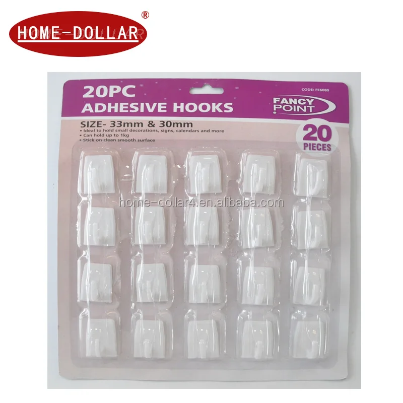 20pc Adhesive Ceiling Hooks Lighting Hook Plastic 20pc Adhesive Ceiling Hooks Lighting