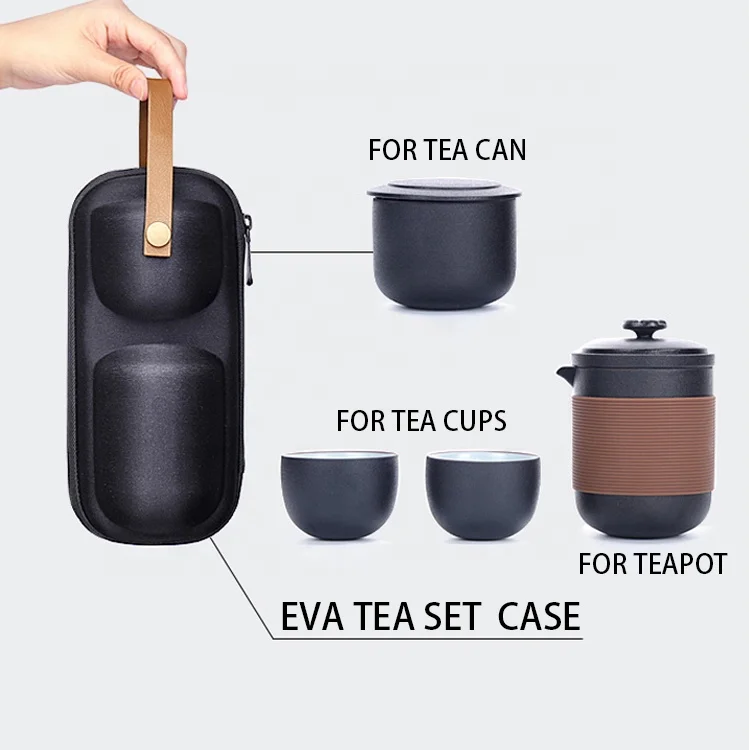 tea set in carry case