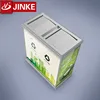 Public Facilities Outdoor Advertising Facility Outdoor garbage trash bin steel waste bin