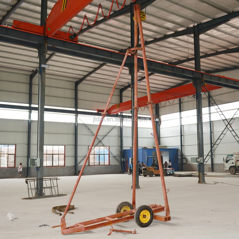 Drilling Tower And Tripod Trailer Integrated Drill Rig Buy Drilling