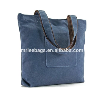 tote bags with exterior pockets