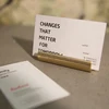 Small Sign Clip Metal Frame Table Sign Price Tag Label Display Paper Name Card Holders Stands Desktop