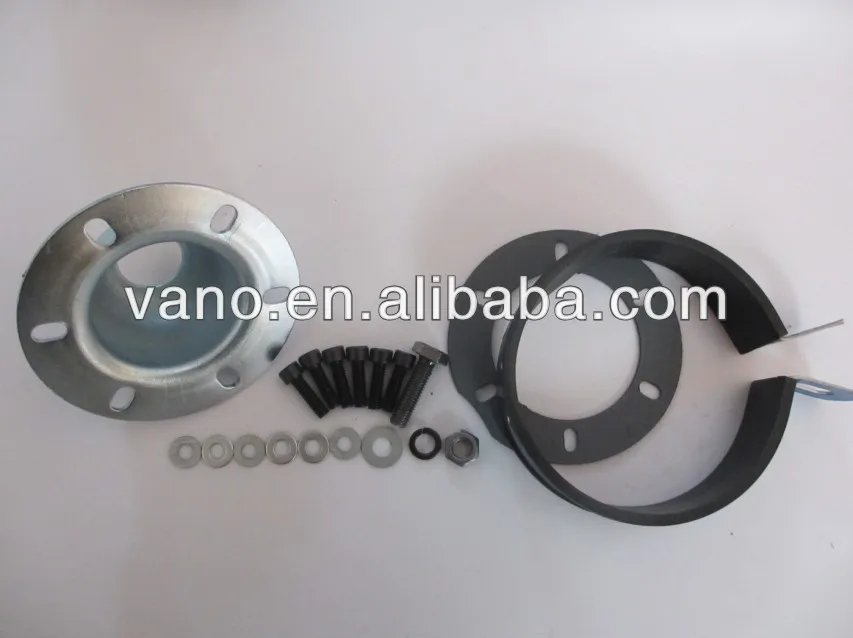 GY6 50cc universal titanium motorcycle scooter exhaust pipe muffler silencer