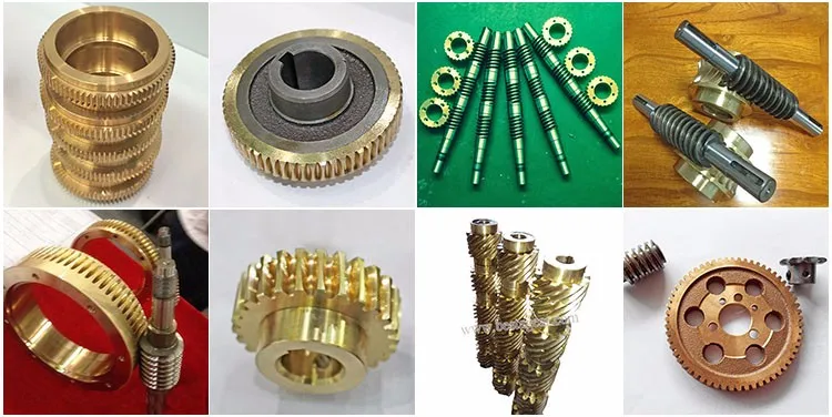 Engrenage à Vis Sans Fin En Laiton - 28 Dents, Module 1, Diamètre 6-15 Mm - Pour Modélisme Ou Réparation