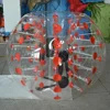 1m diameter human bubble, transparent bubble football with one color dots