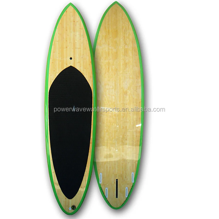 Customized Eps Foam Sup Paddle Boards High Quality Bamboo Stand Up