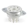 8pin Octal Ceramic Tube Socket PCB with Bracket for 6SN7 KT66 KT88 EL34 5U4G