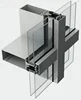 Imagery exposed and hidden frame aluminium curtain wall and facade double glazed