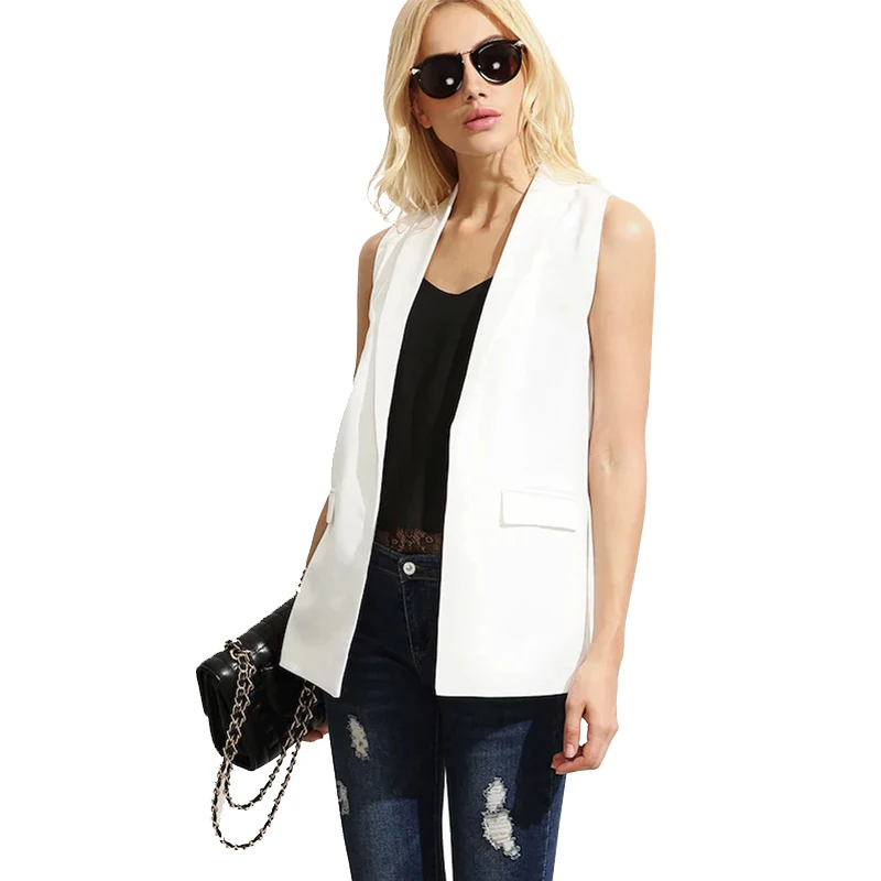 Белый длинный пиджак с чем носить