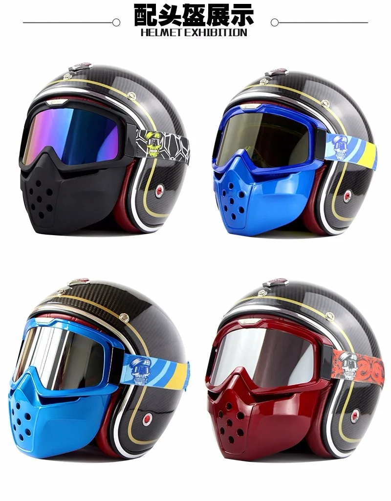 Vintage Motorcycle Helmet Goggle Dual Use Motocross Goggles Gafas