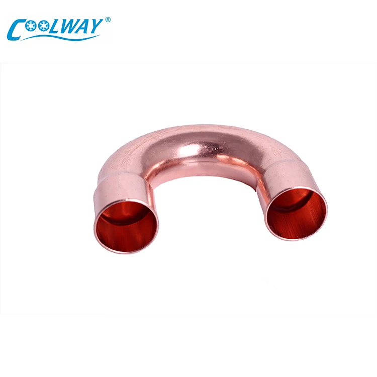 Factory Direct Sale Copper Fitting U Copper Pipe Fitting AC Air Conditioning Refrigeration Copper Pipe Fitting