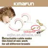 detachable cable function skin color condenser microphone with headset