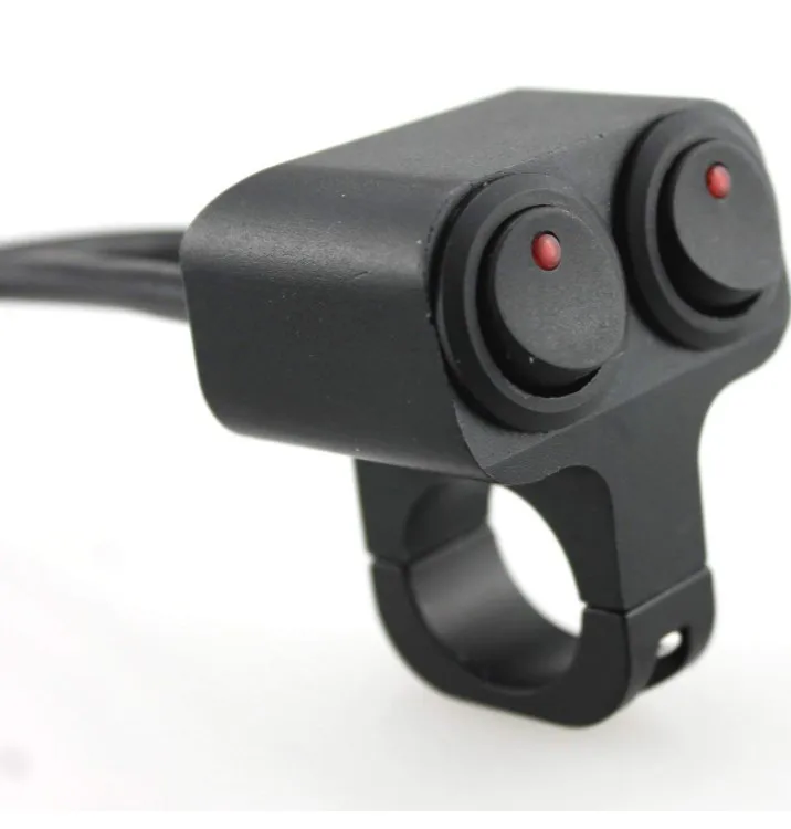 Motorcycle Switch 12v 10a Motorcycle Cnc Alloy Onoff Rocker Switches