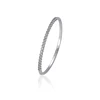 52235Xuping fancy design artificial bangle jewellery italian style silver color women jewellery