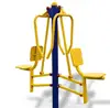 Park exercise outside outdoor fitness equipment double sit and push / chest pump up / chest press