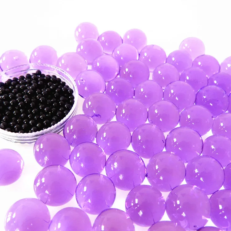 Perles rondes absorbantes perles d'eau en cristal colorées - Chine Sol en  cristal coloré, polymère super absorbant coloré