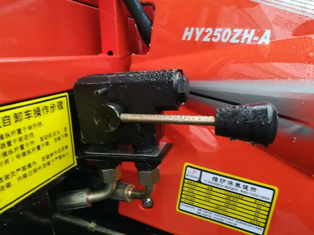 Popular china vehicle double hydraulic tipper tricycle transport goods