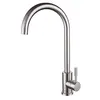 Stainless Steel Single Handle Kitchen Sink Faucet With Cold and Hot Water