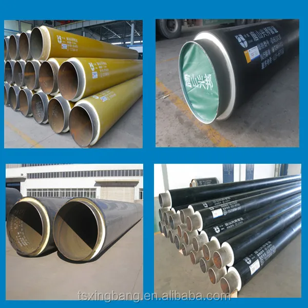 Preinsulated Steel Duct Pu Filled Underground Waterproof Thermal Insulation Pipe Buy Thermal