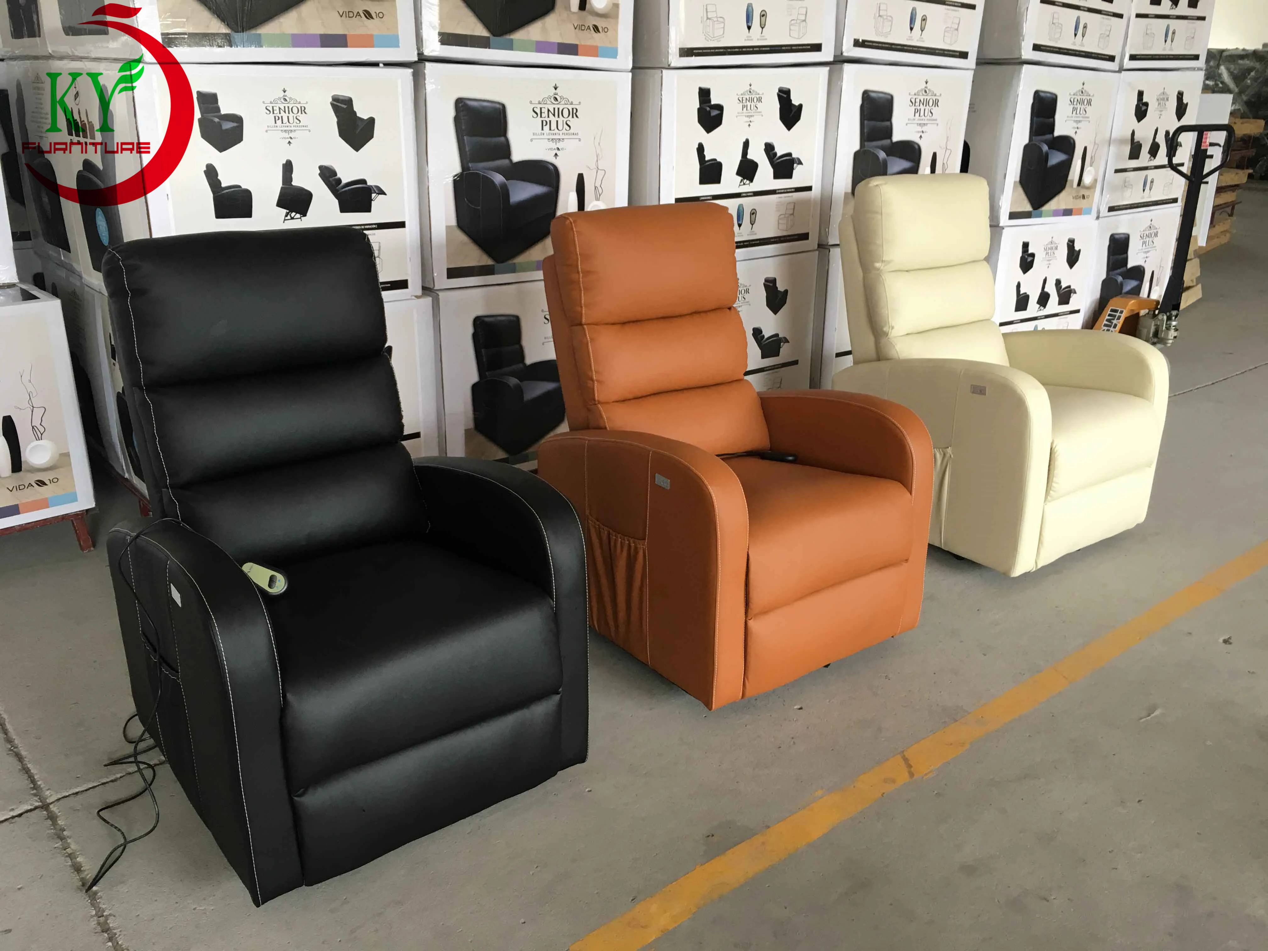 Geeksofa Adjustable Back Support Chair Multiangle Cushioned Recliner