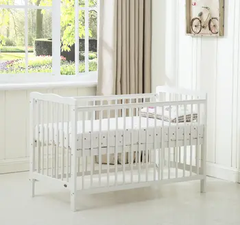 White Cheap Wood Baby Cot With Bedding Set Buy Cheap Baby Cot