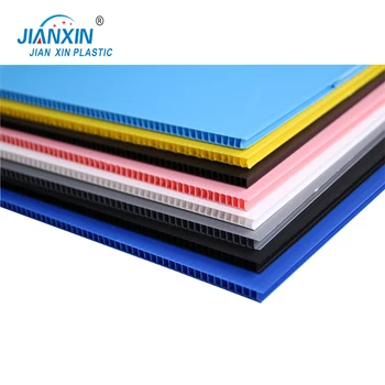 Double Wall Corrugated Plastic Sheet/coroplast Wall Panels - Buy Double ...