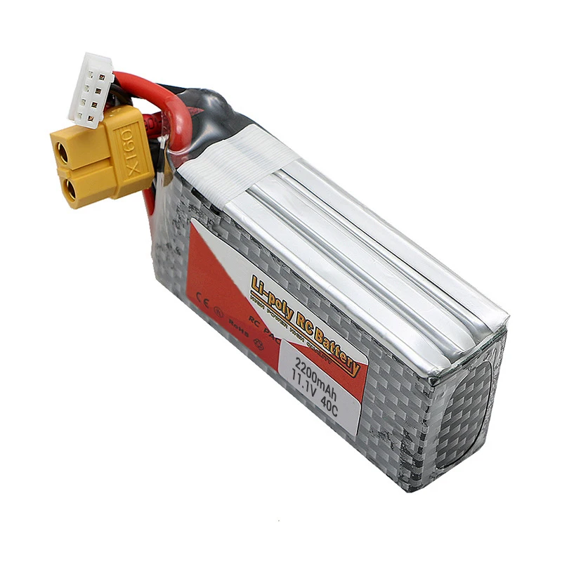803496 3s 11.1v 40c 2200mah Lipo Battery For Airsoft /gun/rc Model