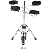 Hot sale percussion instrument silent practice drum set with pedal