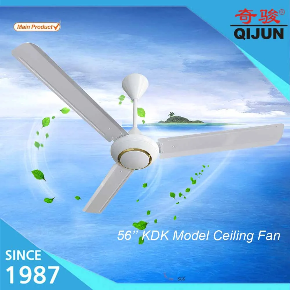 Big Wind Flow For 56 Inch New Kdk Molde Industrial Ceiling Fan For