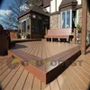 Easy installation no rotting wood plastic composite panel
