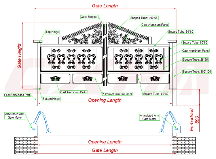 swing-gate-with-post
