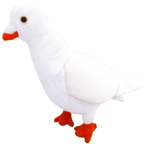 white dove plush