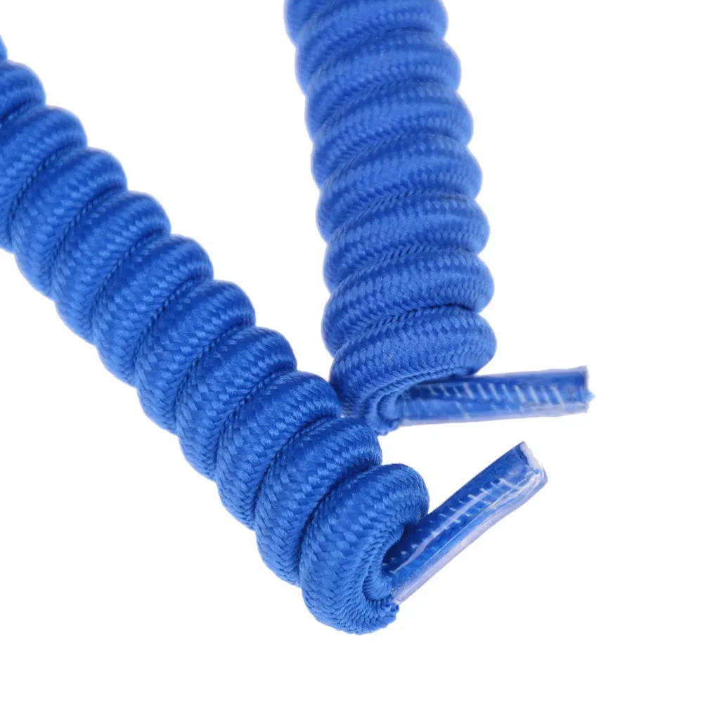 Mixedcolor Curly Elastic Spring Laces Round Spiral Shoelaces Buy