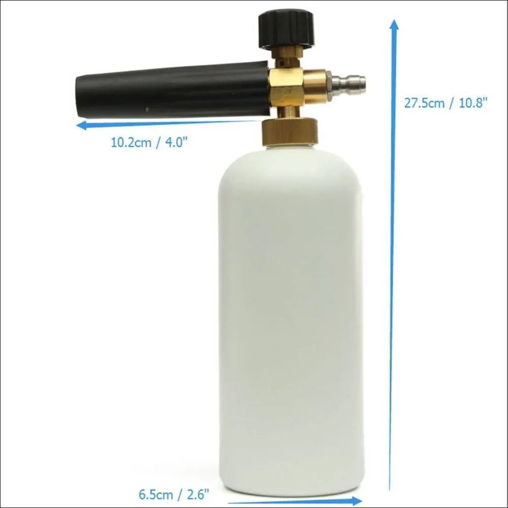 High pressure snow foam cannon gun car wash