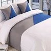 Wholesale custom hotel bed throw and bed runner