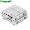 1080p 3D EDID With IR For HDTV DVD Single Cat5E/6 DVI TX+RX Support 50Meters DVI Singer Cable Extender with Loop