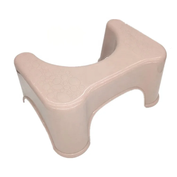 
New toilet seat stool thickened bathroom plastic antiskid crouching squatting stool 