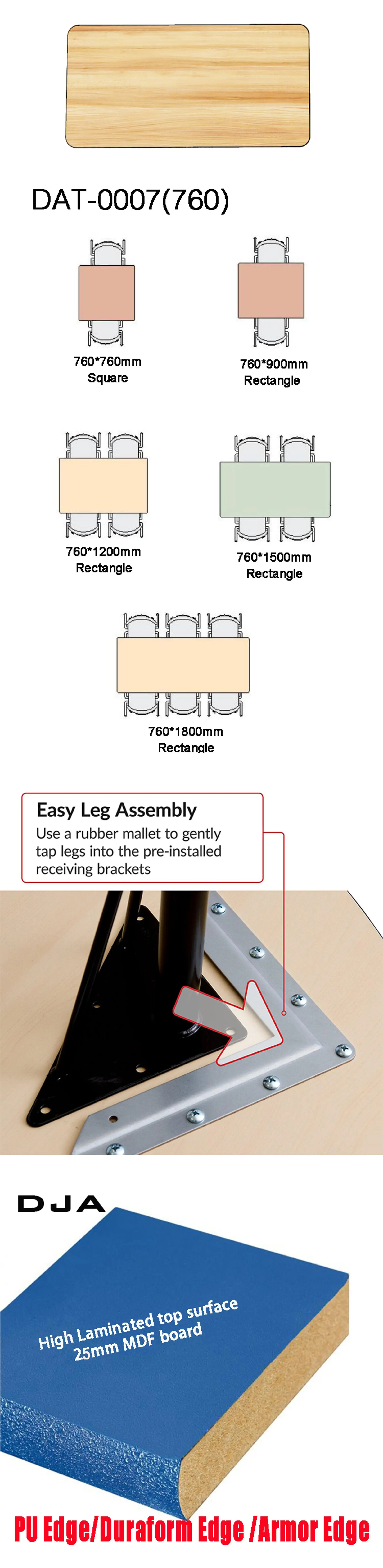 Wholesale Adjustable Height Rectangle Preschool Primary Activity Table