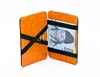 2019 Custom Logo Luxury PU leather wonder magic wallet with elastic straps
