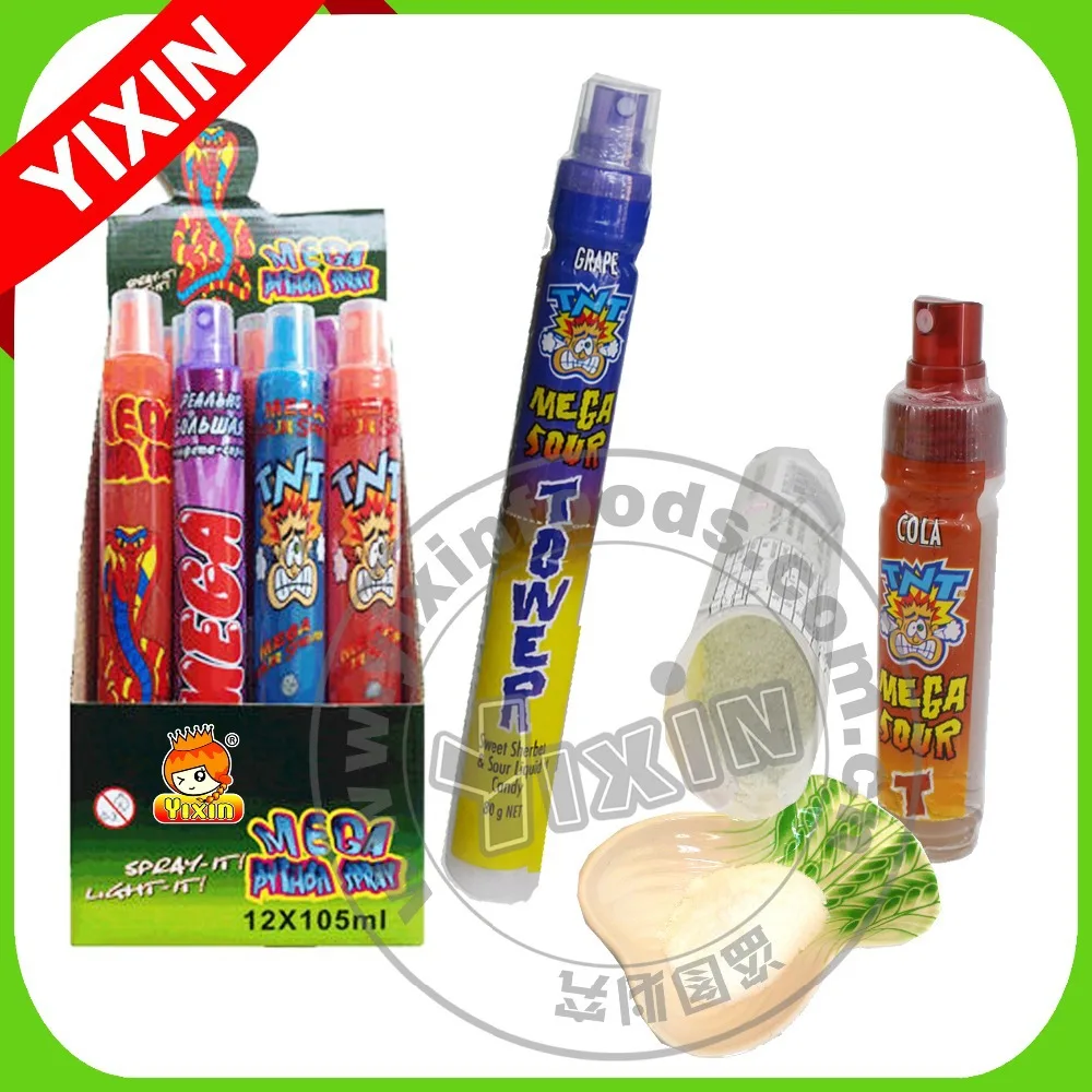 Mega Tower Sour Spray Candy With Sour Powder Buy Mega Tower Sour